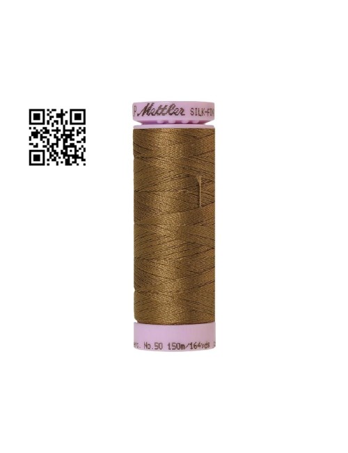 Hilo de algodón Silk Finish nº50 - Grupo Amann Mettler. Disponible en caja de 5 carretes de 150mts - Ref. 9105