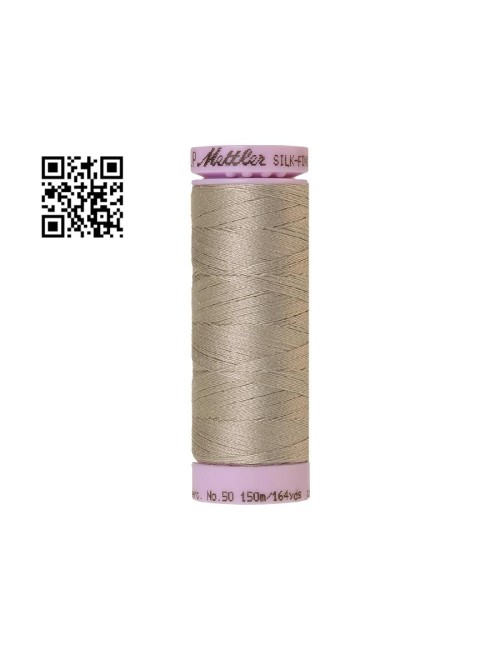 Hilo de algodón Silk Finish nº50 - Grupo Amann Mettler. Disponible en caja de 5 carretes de 150mts - Ref. 9105