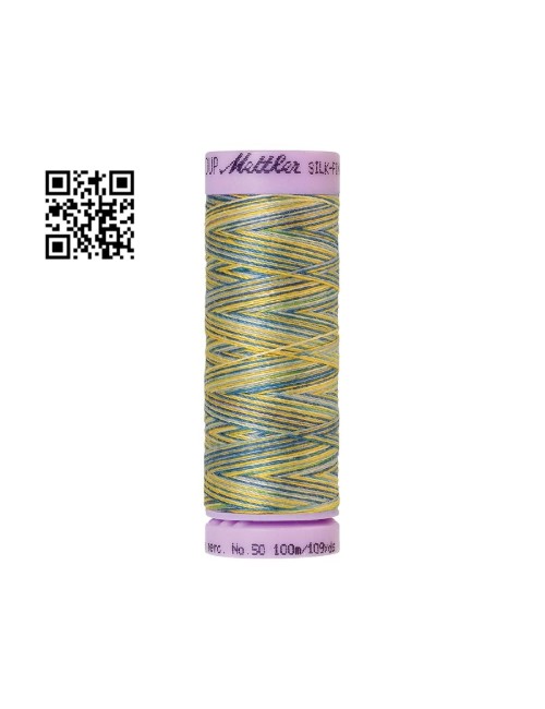 Hilo de algodón Silk Finish Multi nº50 - Grupo Amann Mettler. Disponible en caja de 5 carretes de 100mts - Ref. 9075