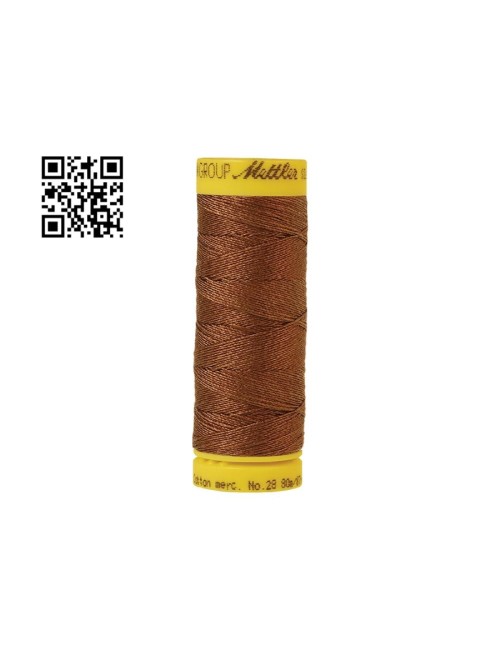 Hilo de algodón Silk Finish nº28 - Grupo Amann Mettler. Disponible en caja de 5 carretes de 80mts - Ref. 9128