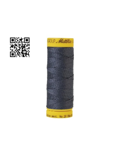 Hilo de algodón Silk Finish nº28 - Grupo Amann Mettler. Disponible en caja de 5 carretes de 80mts - Ref. 9128