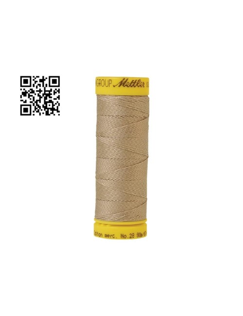 Hilo de algodón Silk Finish nº28 - Grupo Amann Mettler. Disponible en caja de 5 carretes de 80mts - Ref. 9128