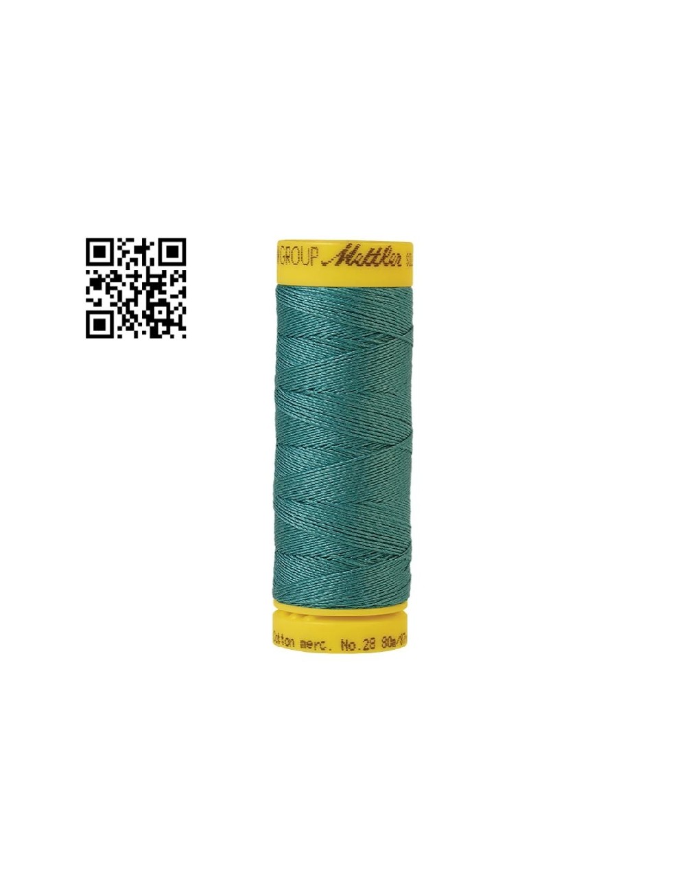 Hilo de algodón Silk Finish nº28 - Grupo Amann Mettler. Disponible en caja de 5 carretes de 80mts - Ref. 9128