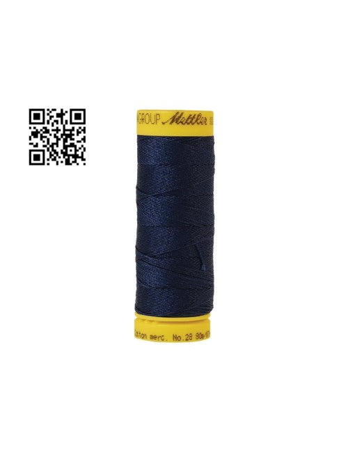 Hilo de algodón Silk Finish nº28 - Grupo Amann Mettler. Disponible en caja de 5 carretes de 80mts - Ref. 9128