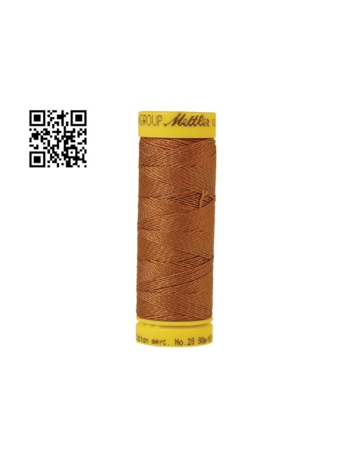 Hilo de algodón Silk Finish nº28 - Grupo Amann Mettler. Disponible en caja de 5 carretes de 80mts - Ref. 9128