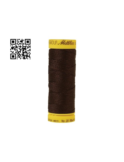 Hilo de algodón Silk Finish nº28 - Grupo Amann Mettler. Disponible en caja de 5 carretes de 80mts - Ref. 9128