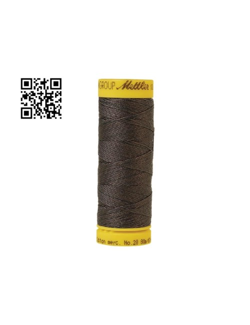 Hilo de algodón Silk Finish nº28 - Grupo Amann Mettler. Disponible en caja de 5 carretes de 80mts - Ref. 9128