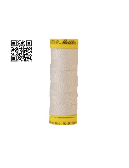 Hilo de algodón Silk Finish nº28 - Grupo Amann Mettler. Disponible en caja de 5 carretes de 80mts - Ref. 9128