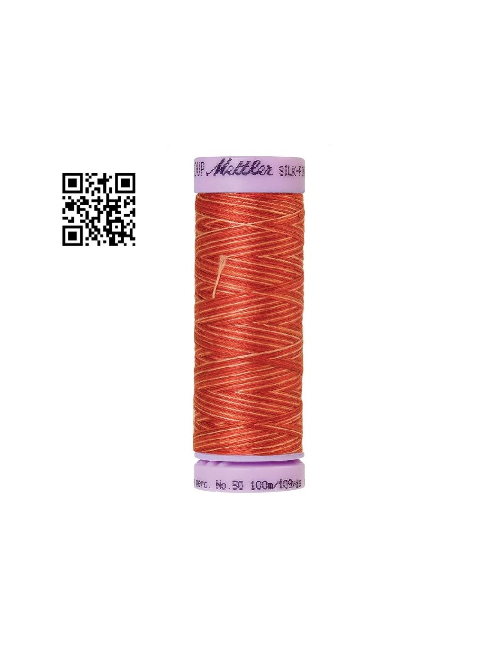 Hilo de algodón Silk Finish Multi nº50 - Grupo Amann Mettler. Disponible en caja de 5 carretes de 100mts - Ref. 9075