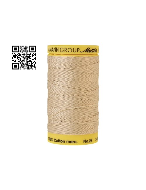 Hilo de algodón Silk Finish nº28 - Grupo Amann Mettler. Disponible en caja de 5 carretes de 245mts - Ref. 9129