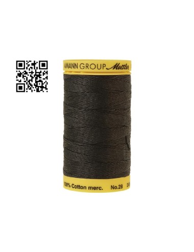 Hilo de algodón Silk Finish nº28 - Grupo Amann Mettler. Disponible en caja de 5 carretes de 245mts - Ref. 9129