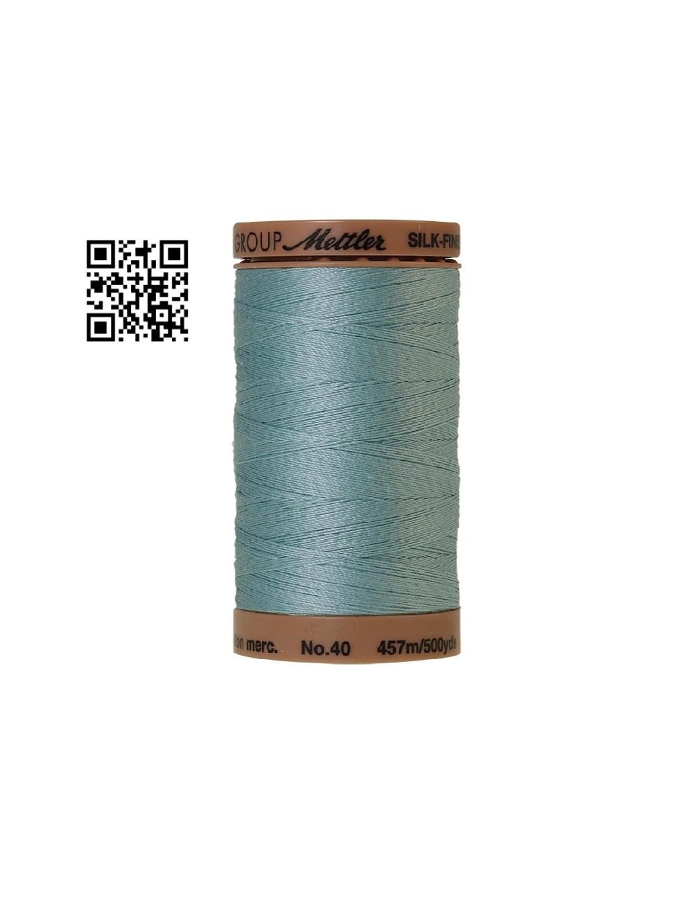 Hilo de algodón Silk Finish nº40 - Grupo Amann Mettler. Disponible en caja de 5 carretes de 457mts - Ref. 9135 DISPONIBLES 24  C