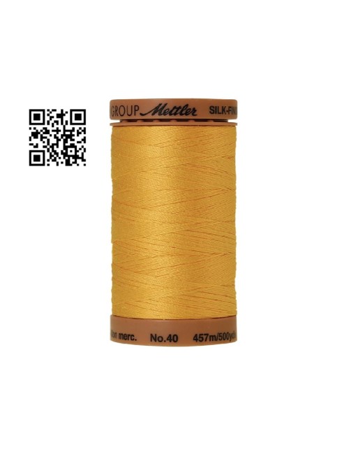 Hilo de algodón Silk Finish nº40 - Grupo Amann Mettler. Disponible en caja de 5 carretes de 457mts - Ref. 9135 DISPONIBLES 24  C