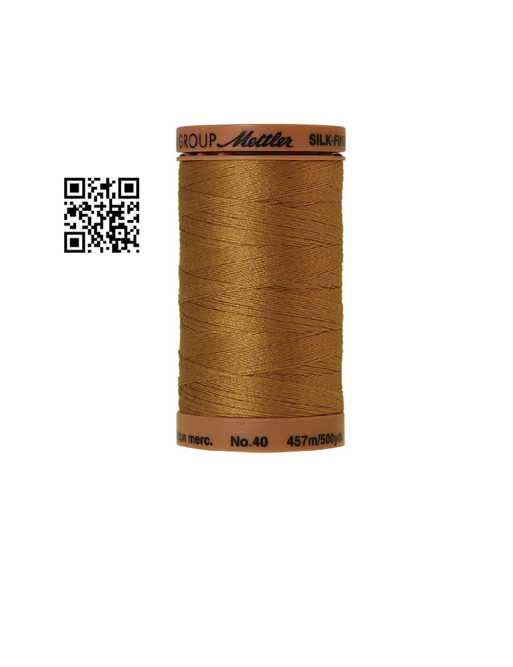 Hilo de algodón Silk Finish nº40 - Grupo Amann Mettler. Disponible en caja de 5 carretes de 457mts - Ref. 9135 DISPONIBLES 24  C