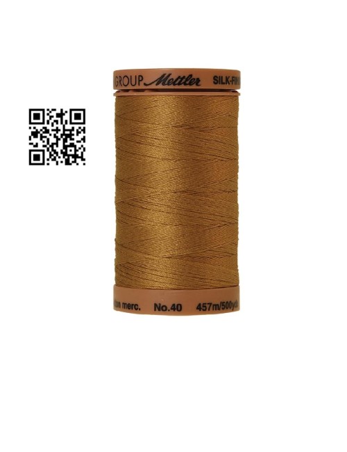 Hilo de algodón Silk Finish nº40 - Grupo Amann Mettler. Disponible en caja de 5 carretes de 457mts - Ref. 9135 DISPONIBLES 24  C