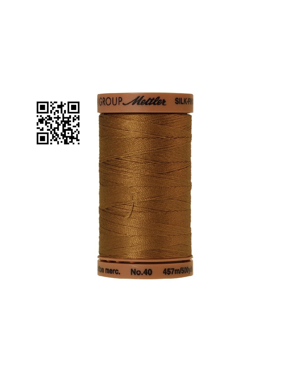 Hilo de algodón Silk Finish nº40 - Grupo Amann Mettler. Disponible en caja de 5 carretes de 457mts - Ref. 9135 DISPONIBLES 24  C