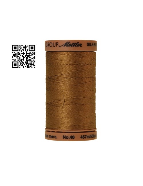 Hilo de algodón Silk Finish nº40 - Grupo Amann Mettler. Disponible en caja de 5 carretes de 457mts - Ref. 9135 DISPONIBLES 24  C
