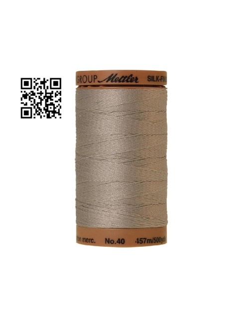 Hilo de algodón Silk Finish nº40 - Grupo Amann Mettler. Disponible en caja de 5 carretes de 457mts - Ref. 9135 DISPONIBLES 24  C