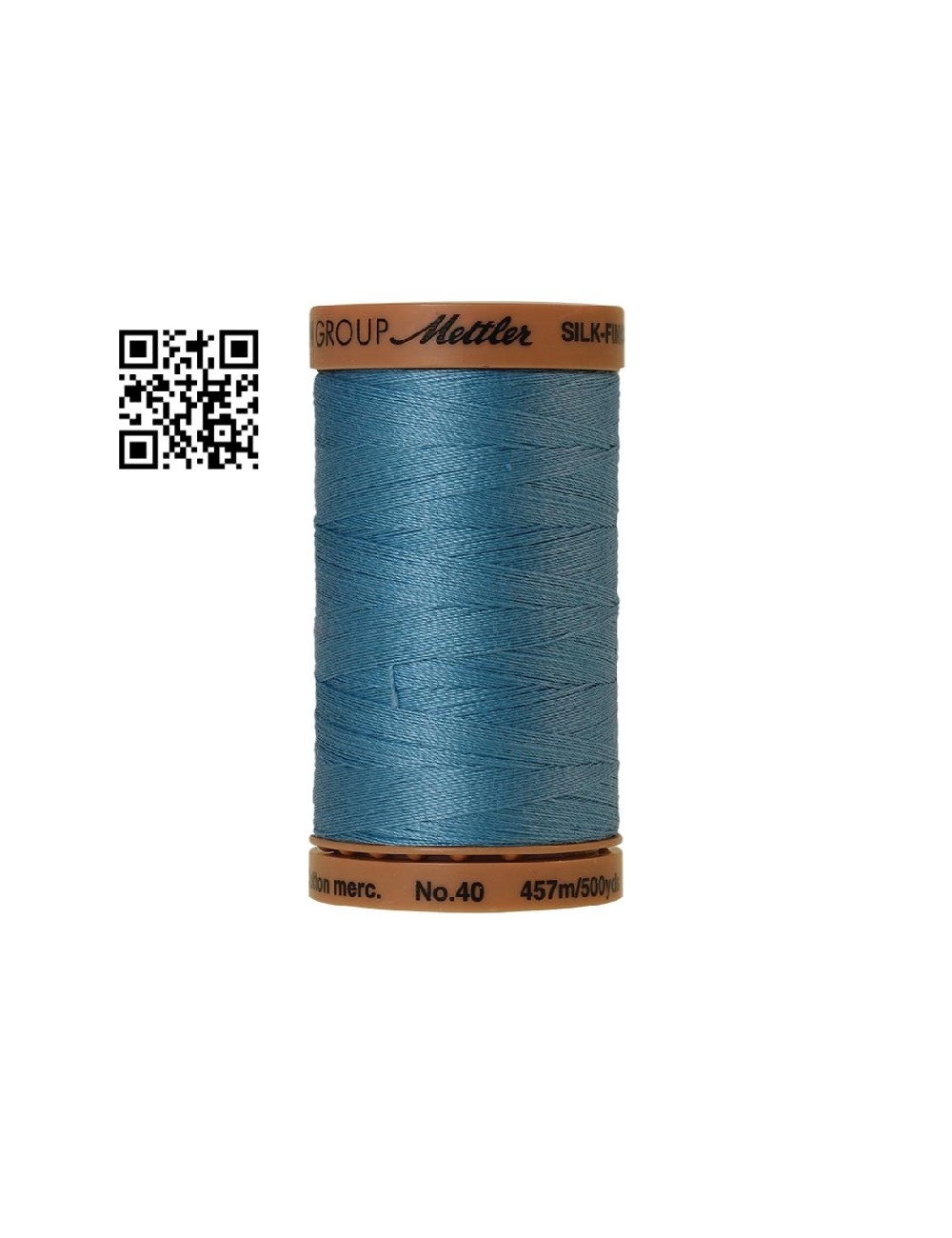 Hilo de algodón Silk Finish nº40 - Grupo Amann Mettler. Disponible en caja de 5 carretes de 457mts - Ref. 9135 DISPONIBLES 24  C