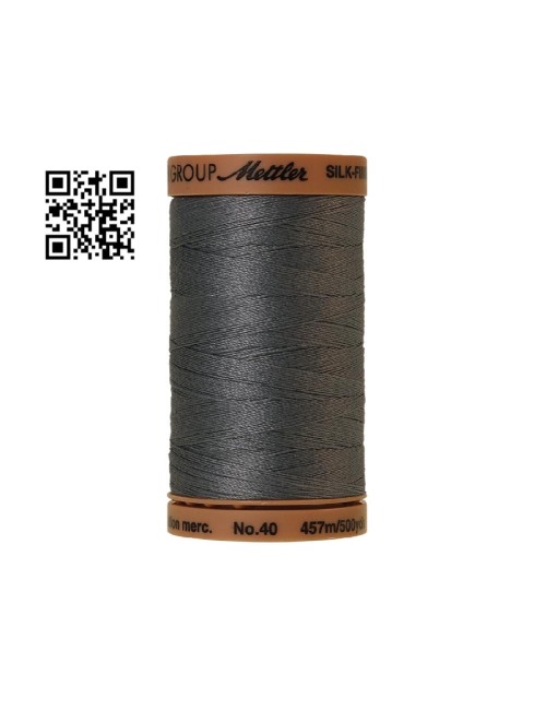 Hilo de algodón Silk Finish nº40 - Grupo Amann Mettler. Disponible en caja de 5 carretes de 457mts - Ref. 9135 DISPONIBLES 24  C