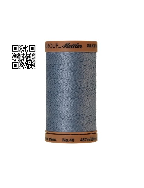 Hilo de algodón Silk Finish nº40 - Grupo Amann Mettler. Disponible en caja de 5 carretes de 457mts - Ref. 9135 DISPONIBLES 24  C