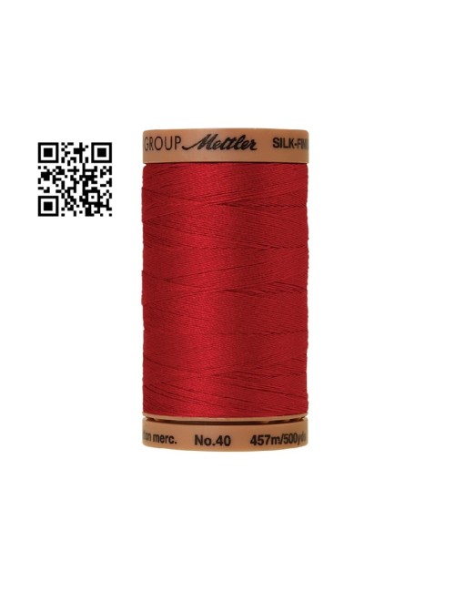 Hilo de algodón Silk Finish nº40 - Grupo Amann Mettler. Disponible en caja de 5 carretes de 457mts - Ref. 9135 DISPONIBLES 24  C
