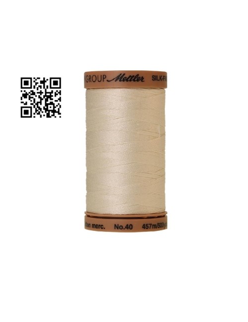 Hilo de algodón Silk Finish nº40 - Grupo Amann Mettler. Disponible en caja de 5 carretes de 457mts - Ref. 9135 DISPONIBLES 24  C