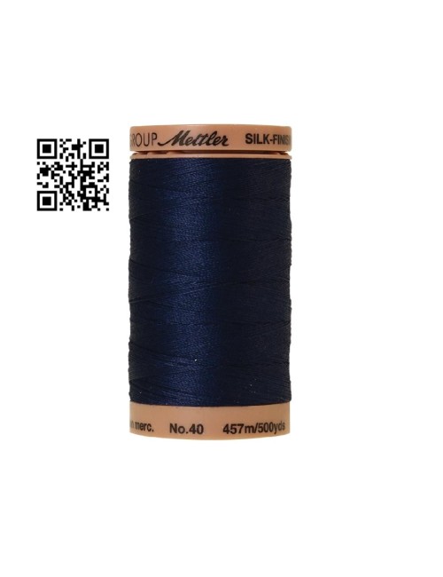 Hilo de algodón Silk Finish nº40 - Grupo Amann Mettler. Disponible en caja de 5 carretes de 457mts - Ref. 9135 DISPONIBLES 24  C