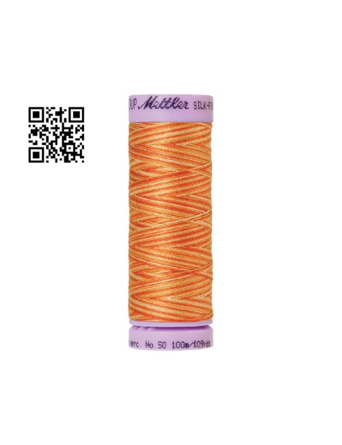 Hilo de algodón Silk Finish Multi nº50 - Grupo Amann Mettler. Disponible en caja de 5 carretes de 100mts - Ref. 9075