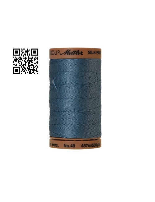 Hilo de algodón Silk Finish nº40 - Grupo Amann Mettler. Disponible en caja de 5 carretes de 457mts - Ref. 9135 DISPONIBLES 24  C