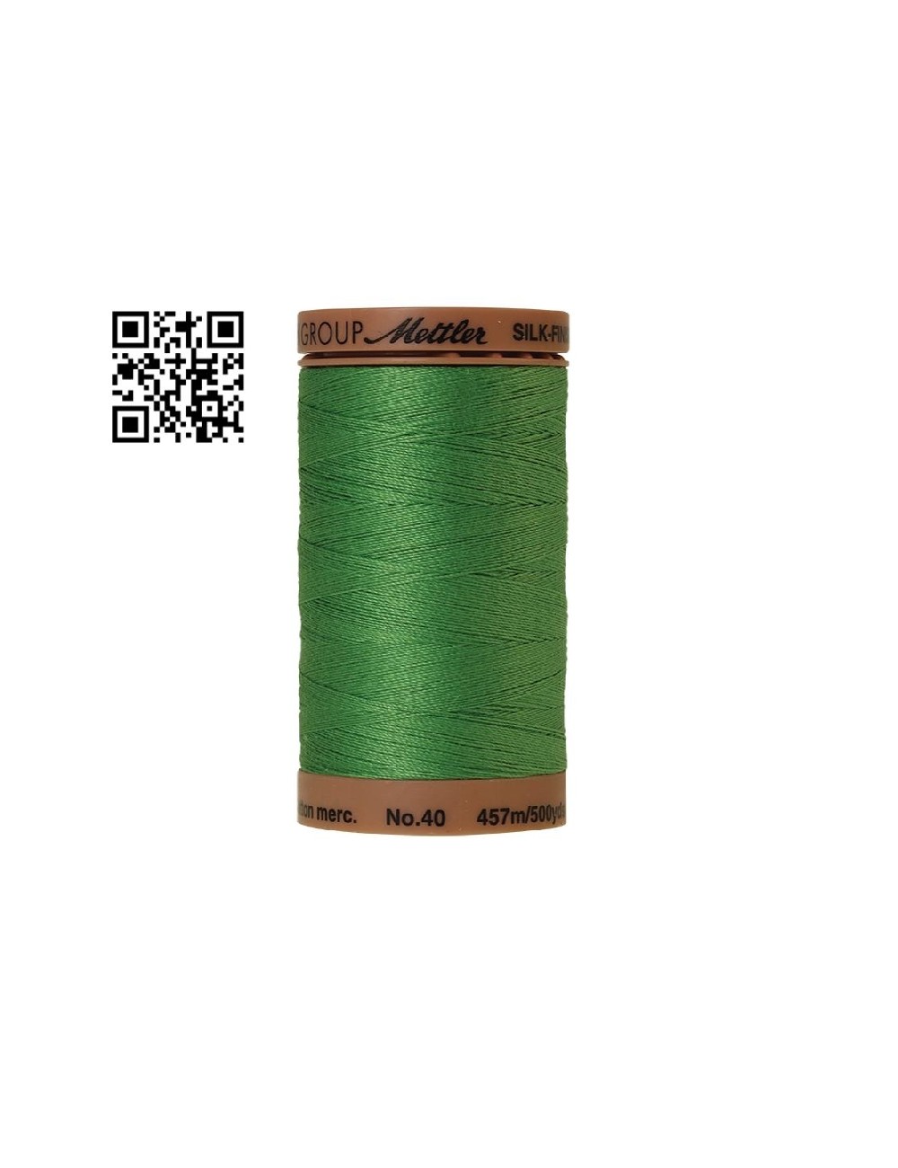 Hilo de algodón Silk Finish nº40 - Grupo Amann Mettler. Disponible en caja de 5 carretes de 457mts - Ref. 9135 DISPONIBLES 24  C