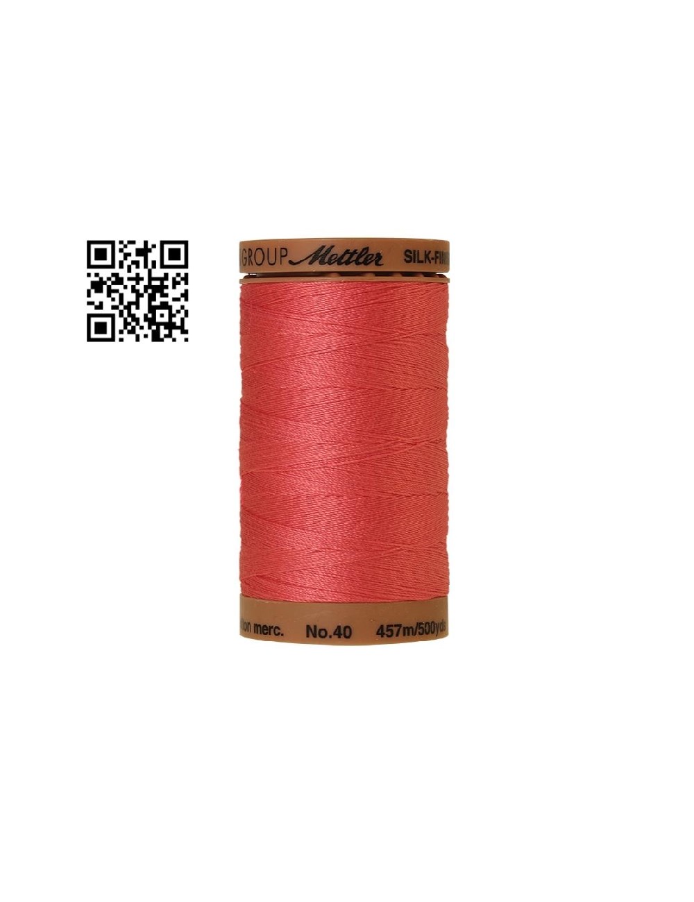 Hilo de algodón Silk Finish nº40 - Grupo Amann Mettler. Disponible en caja de 5 carretes de 457mts - Ref. 9135 DISPONIBLES 24  C