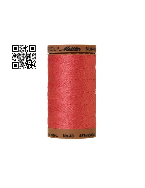 Hilo de algodón Silk Finish nº40 - Grupo Amann Mettler. Disponible en caja de 5 carretes de 457mts - Ref. 9135 DISPONIBLES 24  C