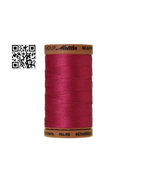 Hilo de algodón Silk Finish nº40 - Grupo Amann Mettler. Disponible en caja de 5 carretes de 457mts - Ref. 9135 DISPONIBLES 24  C