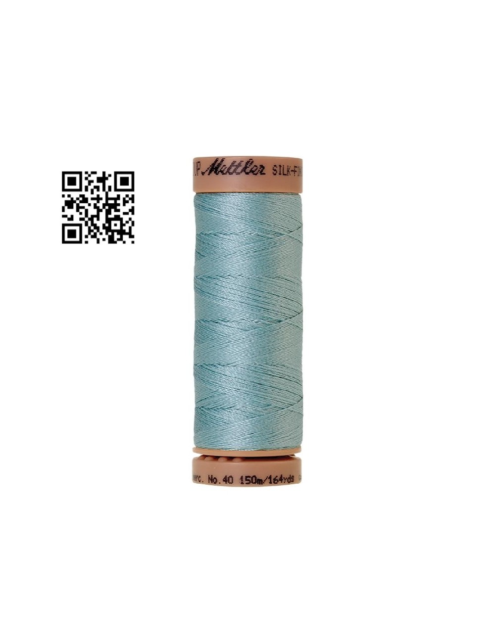 Hilo de algodón Silk Finish nº40 - Grupo Amann Mettler. Disponible en caja de 5 carretes de 150mts - Ref. 9136