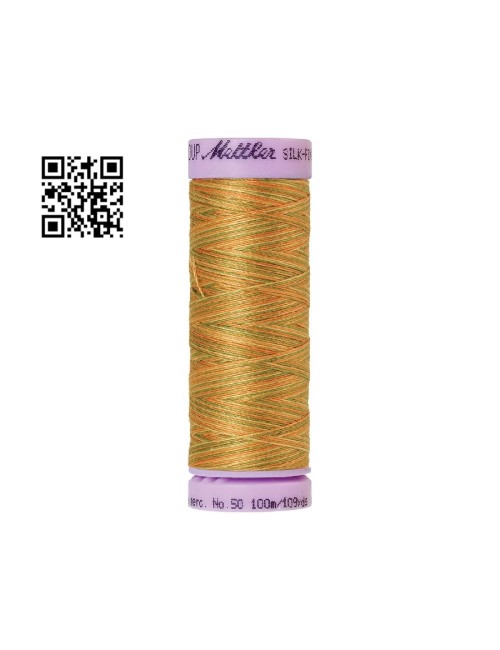 Hilo de algodón Silk Finish Multi nº50 - Grupo Amann Mettler. Disponible en caja de 5 carretes de 100mts - Ref. 9075