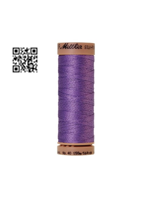 Hilo de algodón Silk Finish nº40 - Grupo Amann Mettler. Disponible en caja de 5 carretes de 150mts - Ref. 9136