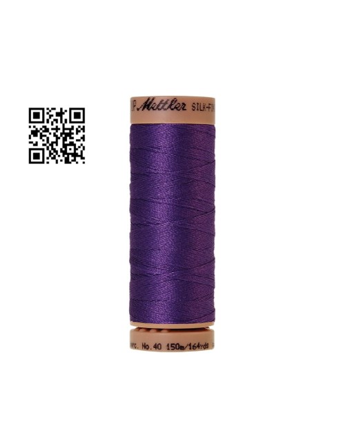Hilo de algodón Silk Finish nº40 - Grupo Amann Mettler. Disponible en caja de 5 carretes de 150mts - Ref. 9136