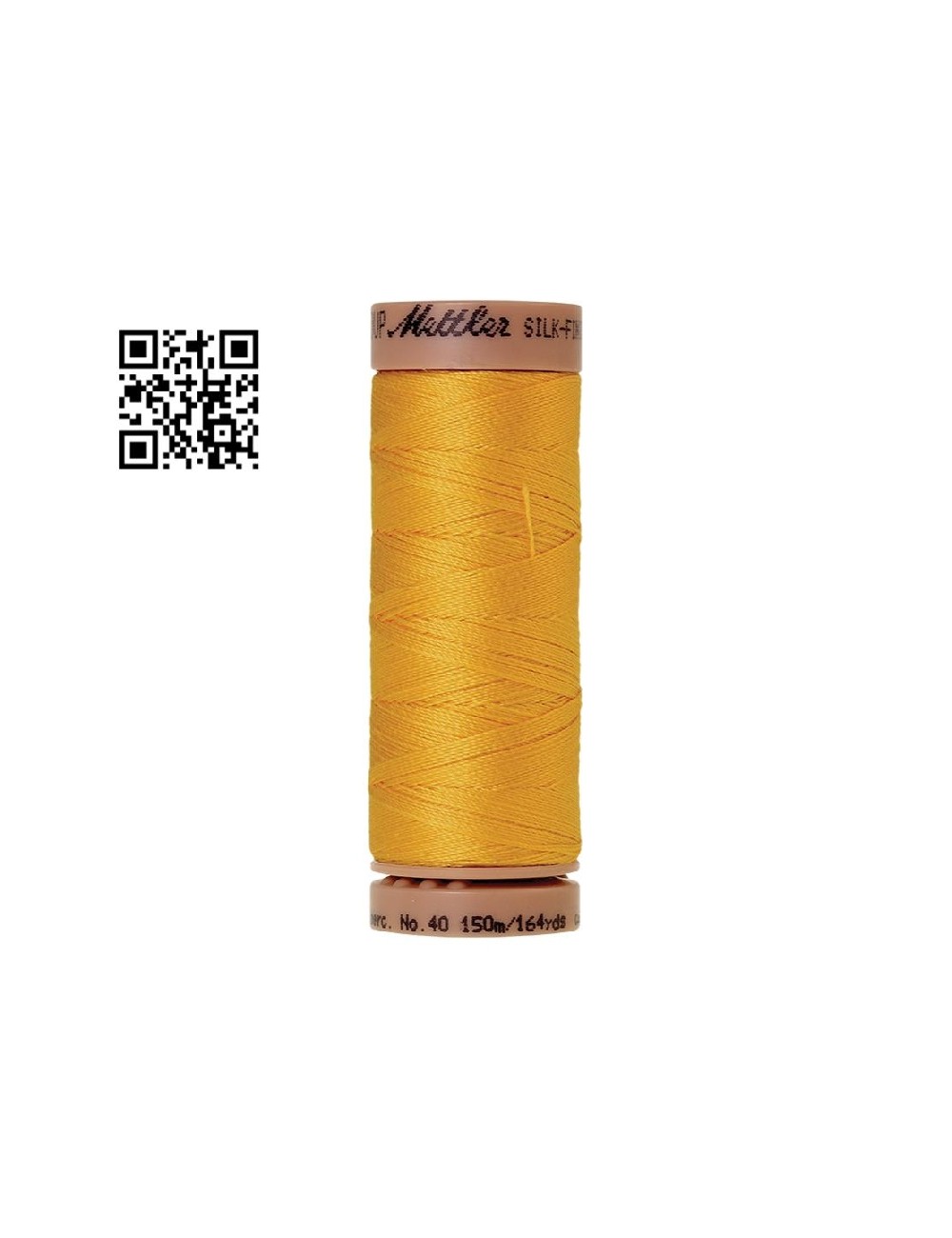 Hilo de algodón Silk Finish nº40 - Grupo Amann Mettler. Disponible en caja de 5 carretes de 150mts - Ref. 9136