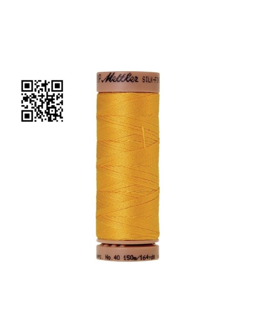 Hilo de algodón Silk Finish nº40 - Grupo Amann Mettler. Disponible en caja de 5 carretes de 150mts - Ref. 9136