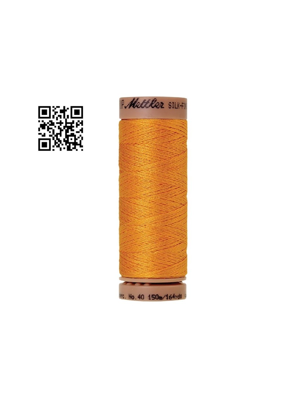 Hilo de algodón Silk Finish nº40 - Grupo Amann Mettler. Disponible en caja de 5 carretes de 150mts - Ref. 9136