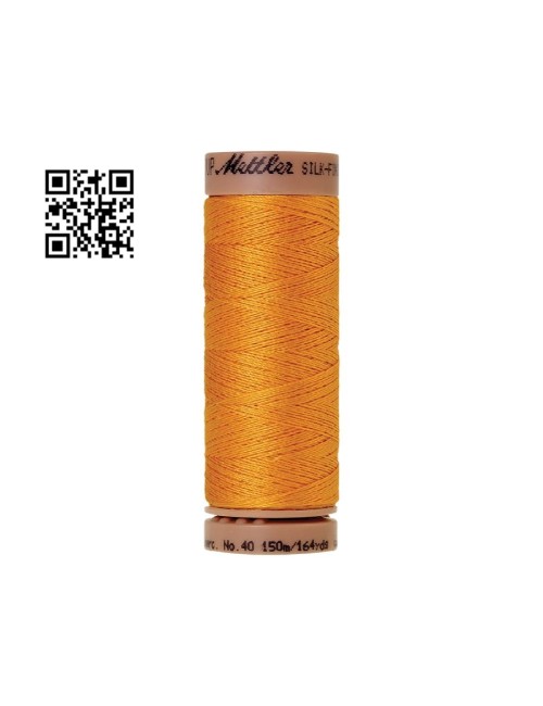 Hilo de algodón Silk Finish nº40 - Grupo Amann Mettler. Disponible en caja de 5 carretes de 150mts - Ref. 9136