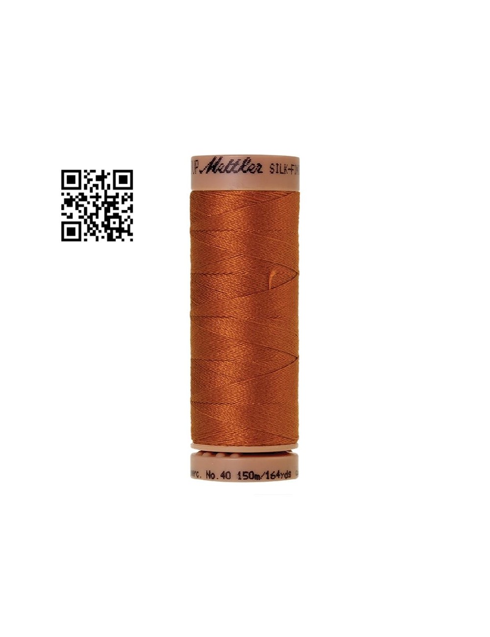 Hilo de algodón Silk Finish nº40 - Grupo Amann Mettler. Disponible en caja de 5 carretes de 150mts - Ref. 9136