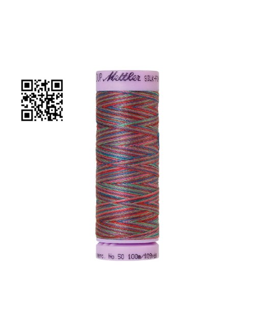 Hilo de algodón Silk Finish Multi nº50 - Grupo Amann Mettler. Disponible en caja de 5 carretes de 100mts - Ref. 9075