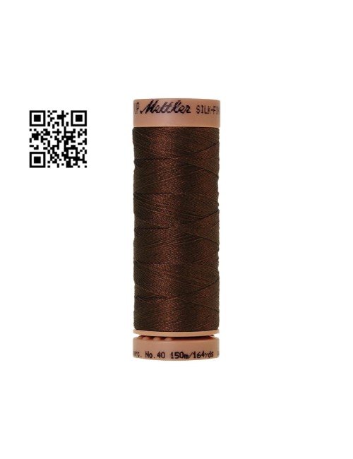 Hilo de algodón Silk Finish nº40 - Grupo Amann Mettler. Disponible en caja de 5 carretes de 150mts - Ref. 9136