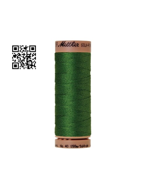 Hilo de algodón Silk Finish nº40 - Grupo Amann Mettler. Disponible en caja de 5 carretes de 150mts - Ref. 9136