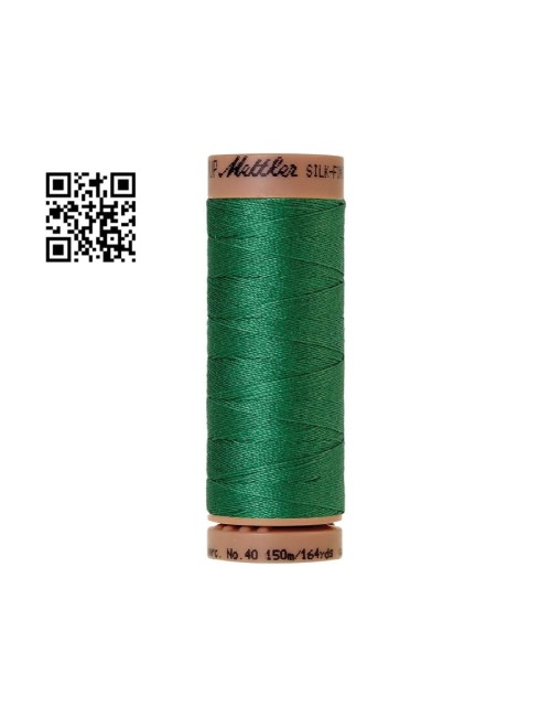 Hilo de algodón Silk Finish nº40 - Grupo Amann Mettler. Disponible en caja de 5 carretes de 150mts - Ref. 9136