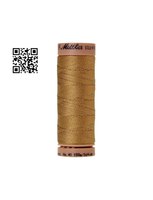 Hilo de algodón Silk Finish nº40 - Grupo Amann Mettler. Disponible en caja de 5 carretes de 150mts - Ref. 9136