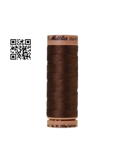 Hilo de algodón Silk Finish nº40 - Grupo Amann Mettler. Disponible en caja de 5 carretes de 150mts - Ref. 9136