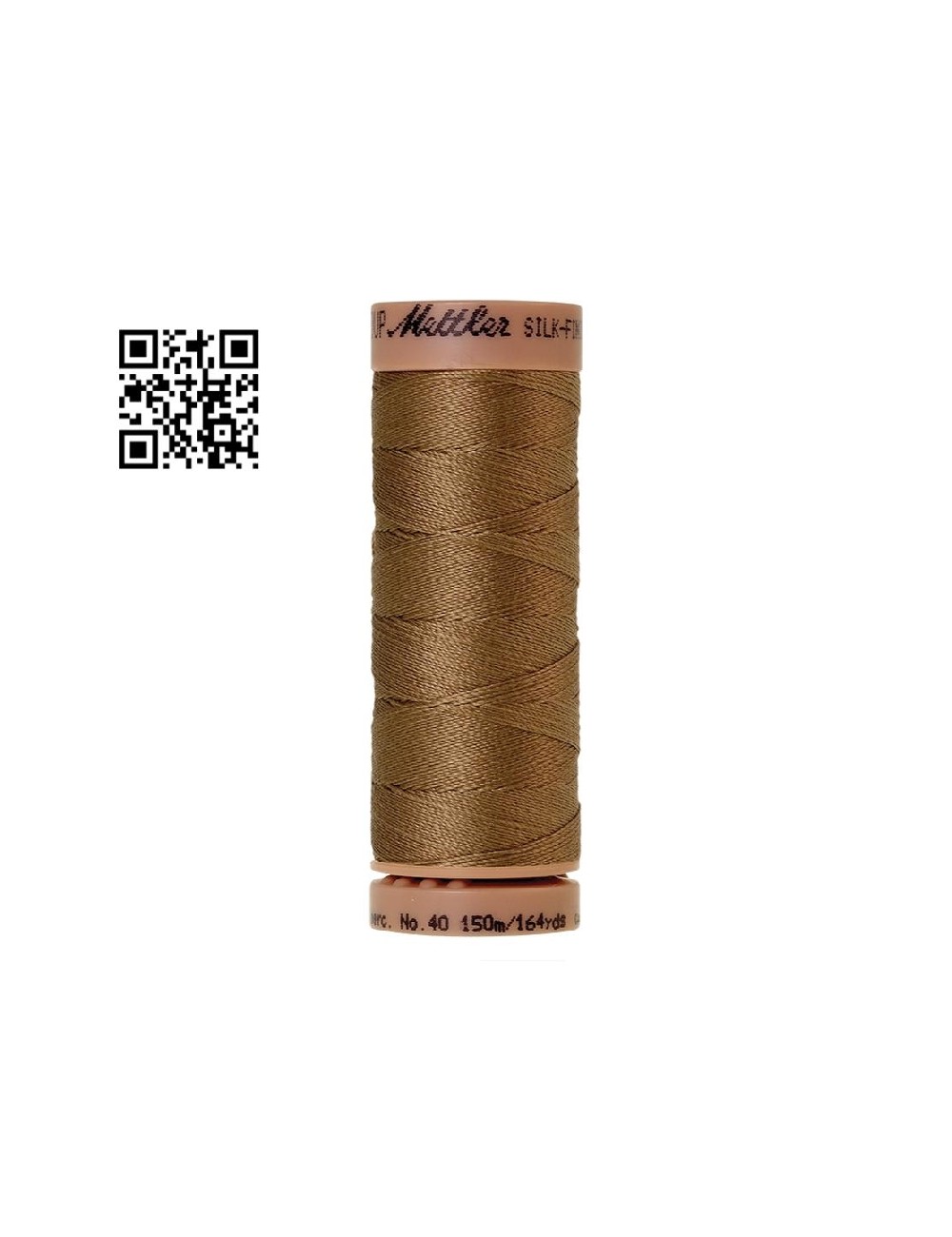 Hilo de algodón Silk Finish nº40 - Grupo Amann Mettler. Disponible en caja de 5 carretes de 150mts - Ref. 9136
